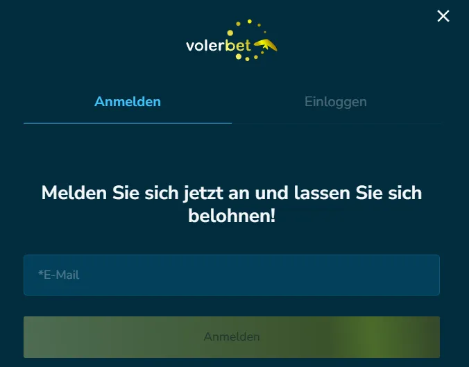 Jetzt bei Velorbet Casino registrieren und Konto erstellen